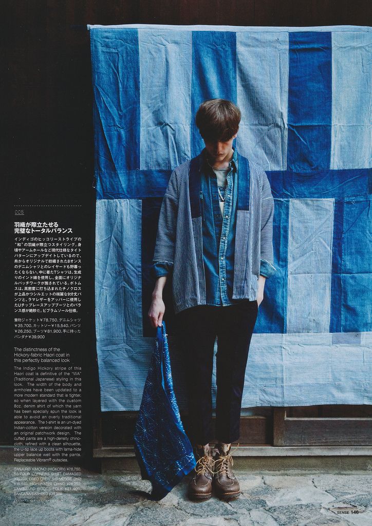 SENSE Magazine "TEXT in visvim" 2012 Spring/Summer Collection Editorial