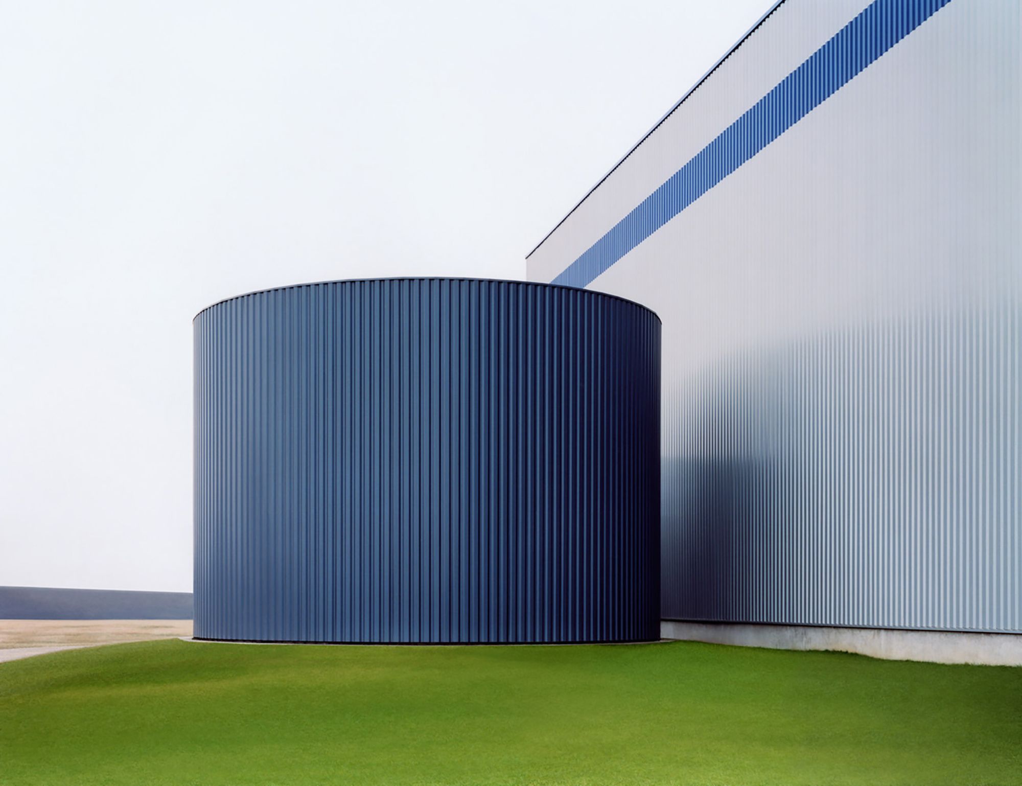 Blau-grau, Josef Schulz, 2004