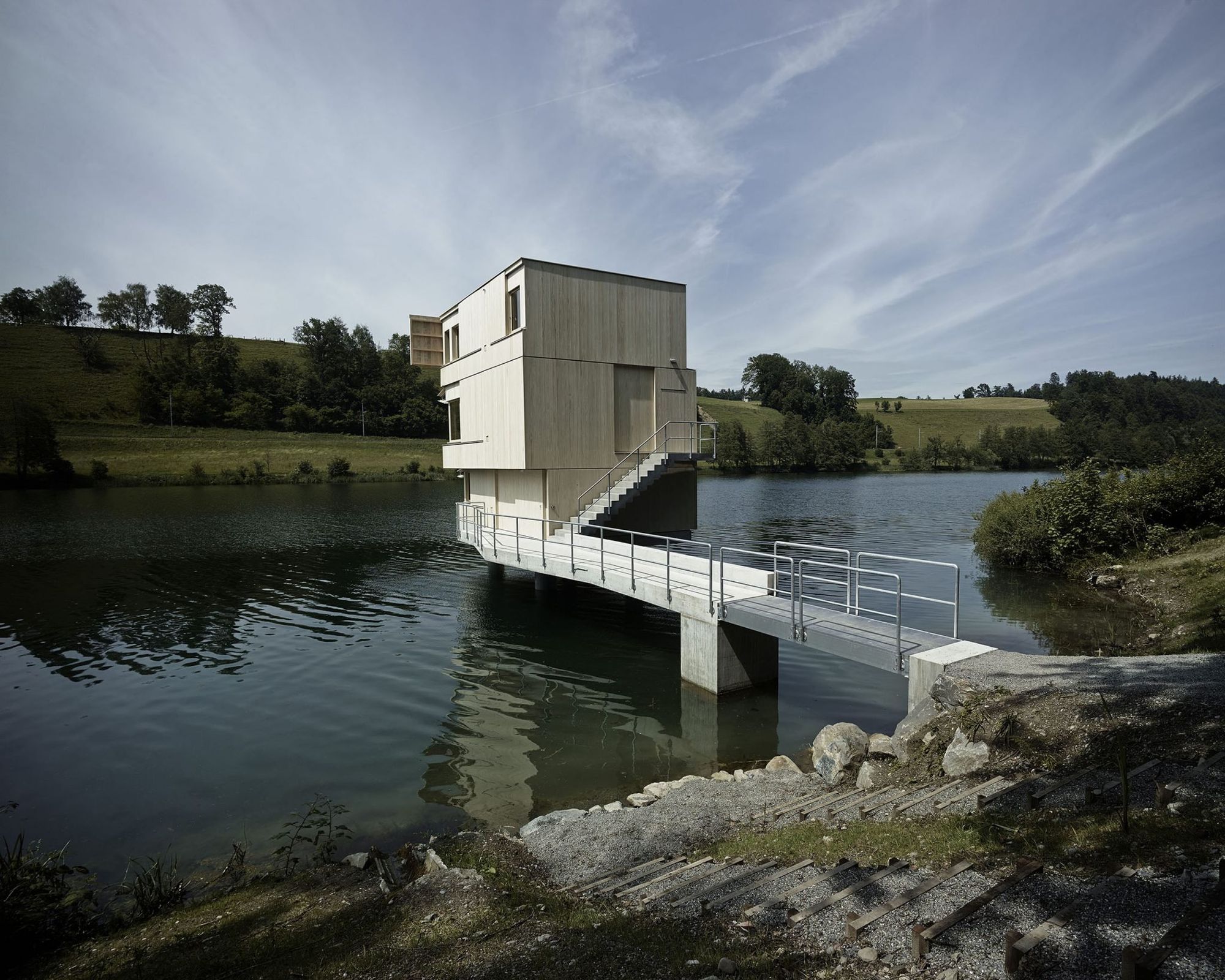 Lake Rotsee Refuge by AFGH Architekten firm