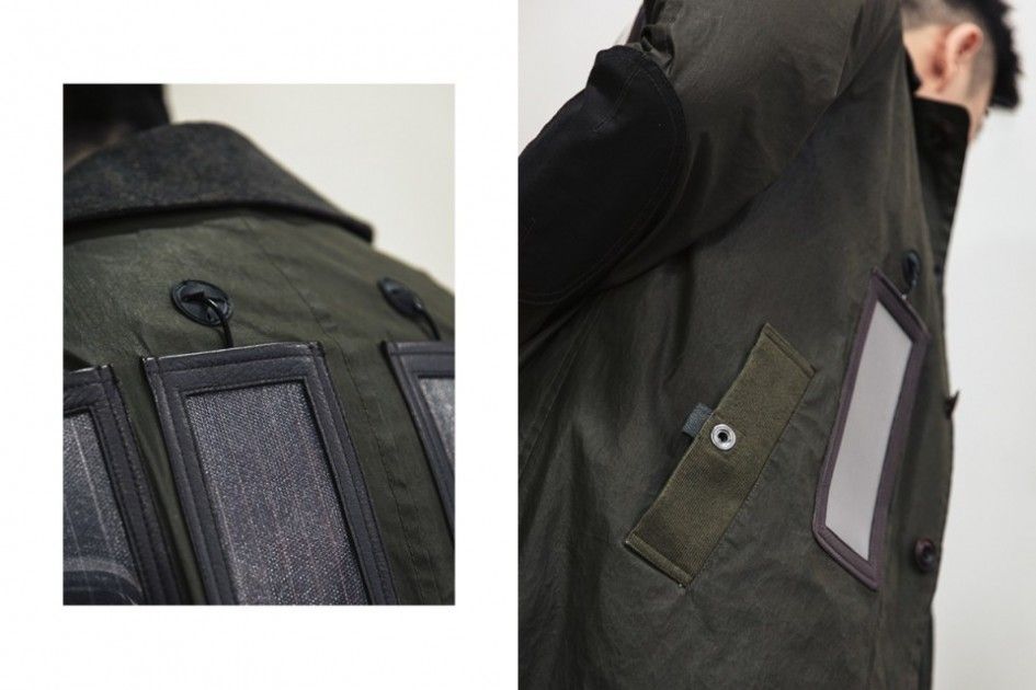 Junya Watanabe Solar-Powered Trench Coat
