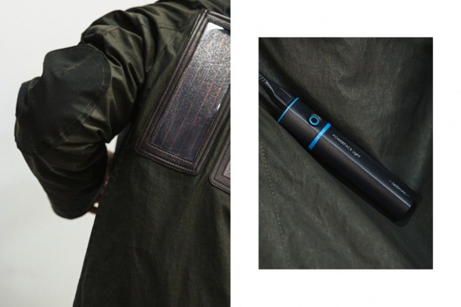 Junya Watanabe Solar-Powered Trench Coat