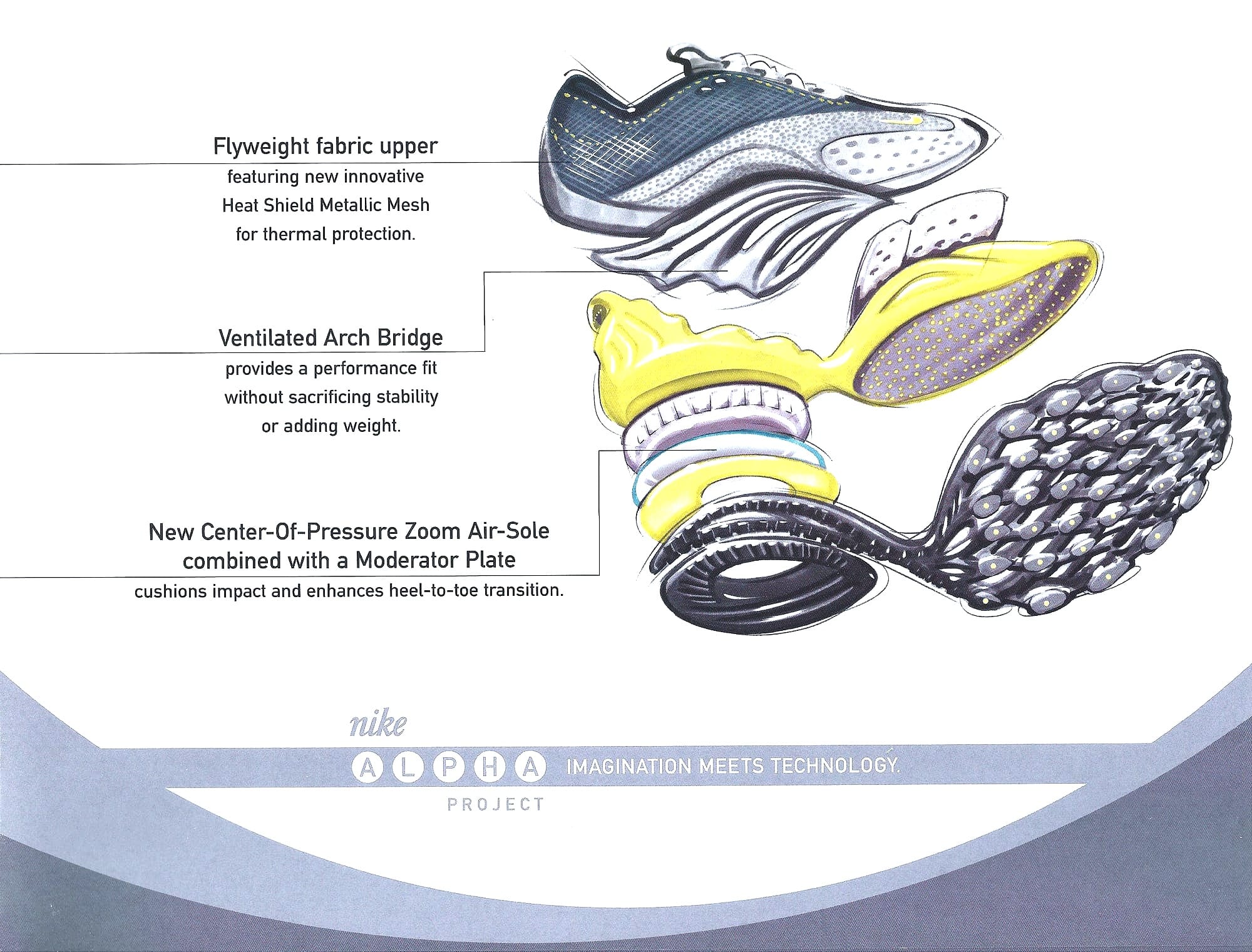 Nike Alpha Project Air Zoom Drive Anatomy