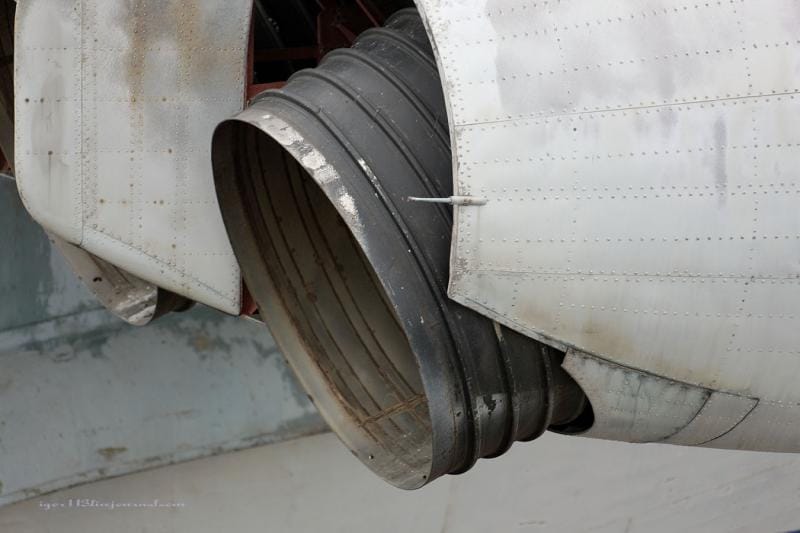 Lun-class Ekranoplan MD-160 — P-270 Moskit missile canister detail