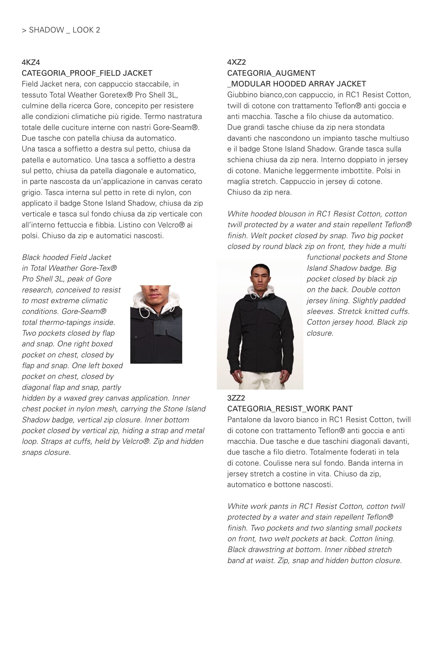 Stone Island Shadow Project AW2009–2010 lookbook, page 24
