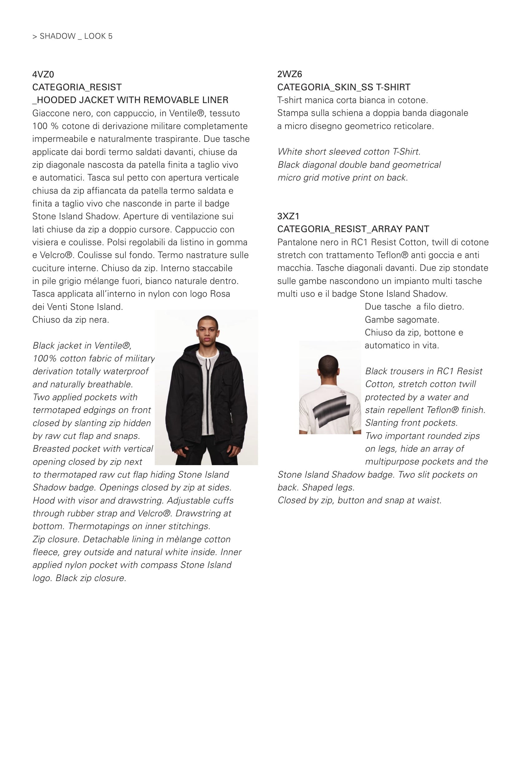 Stone Island Shadow Project AW2009–2010 lookbook, page 27