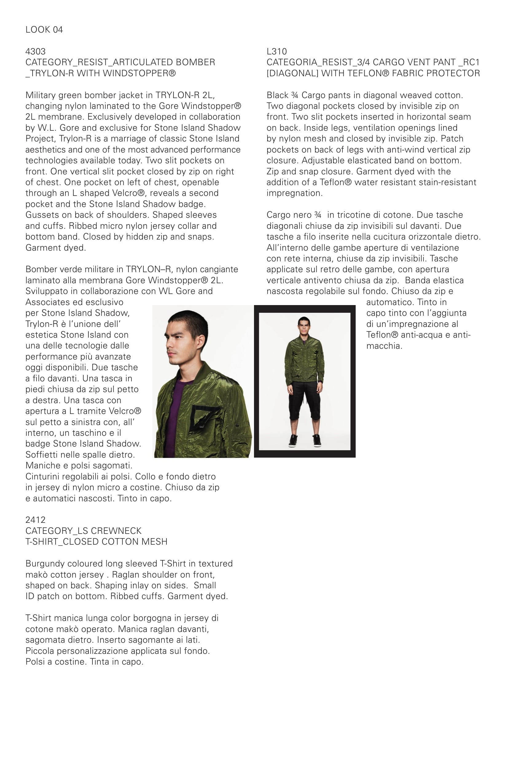 Stone Island Shadow Project SS2010 lookbook, page 33