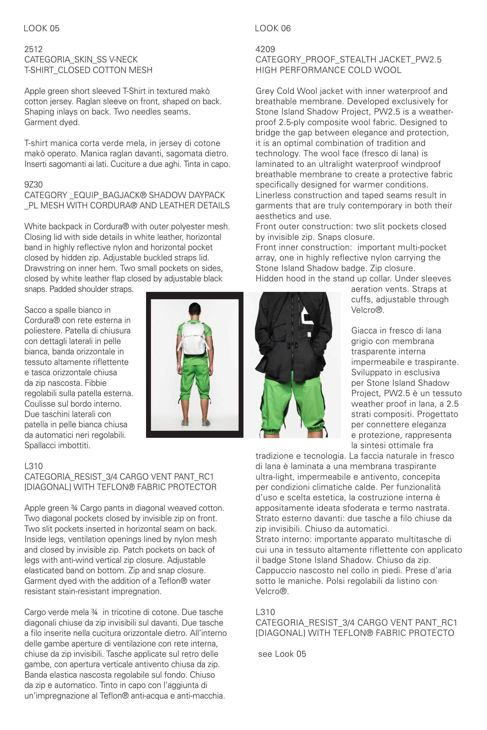 Stone Island Shadow Project SS2010 lookbook, page 34
