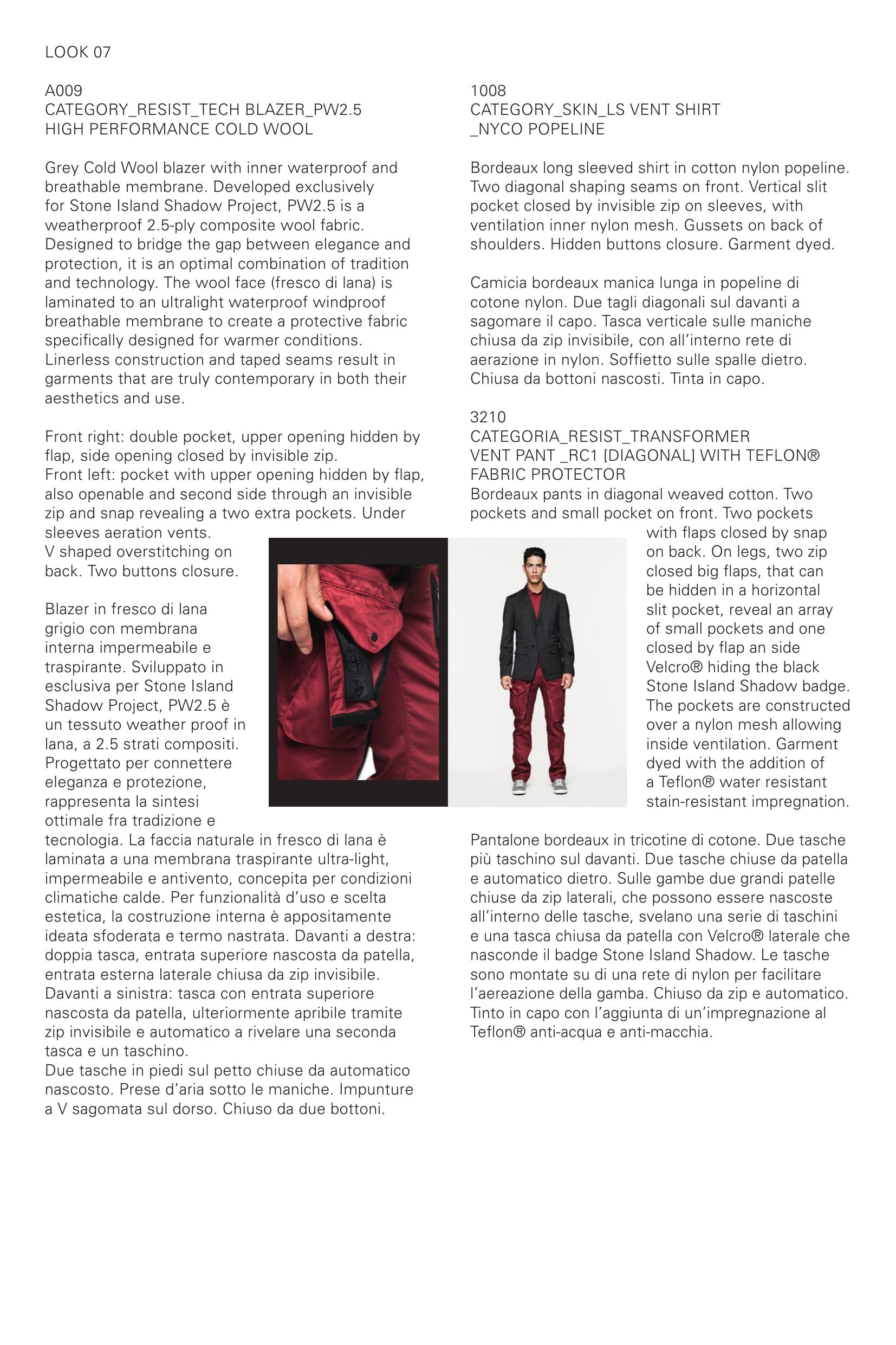 Stone Island Shadow Project SS2010 lookbook, page 35
