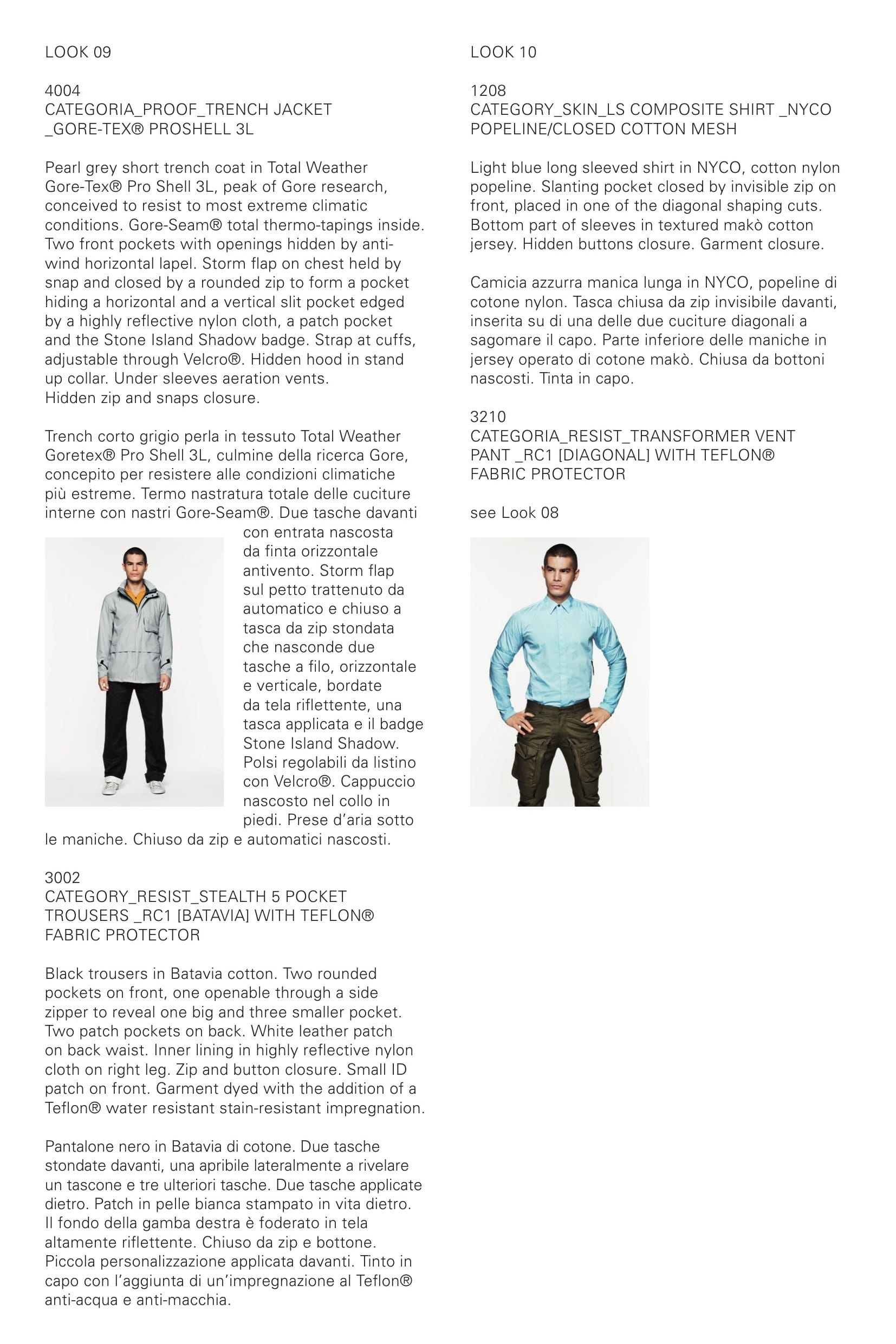 Stone Island Shadow Project SS2010 lookbook, page 37