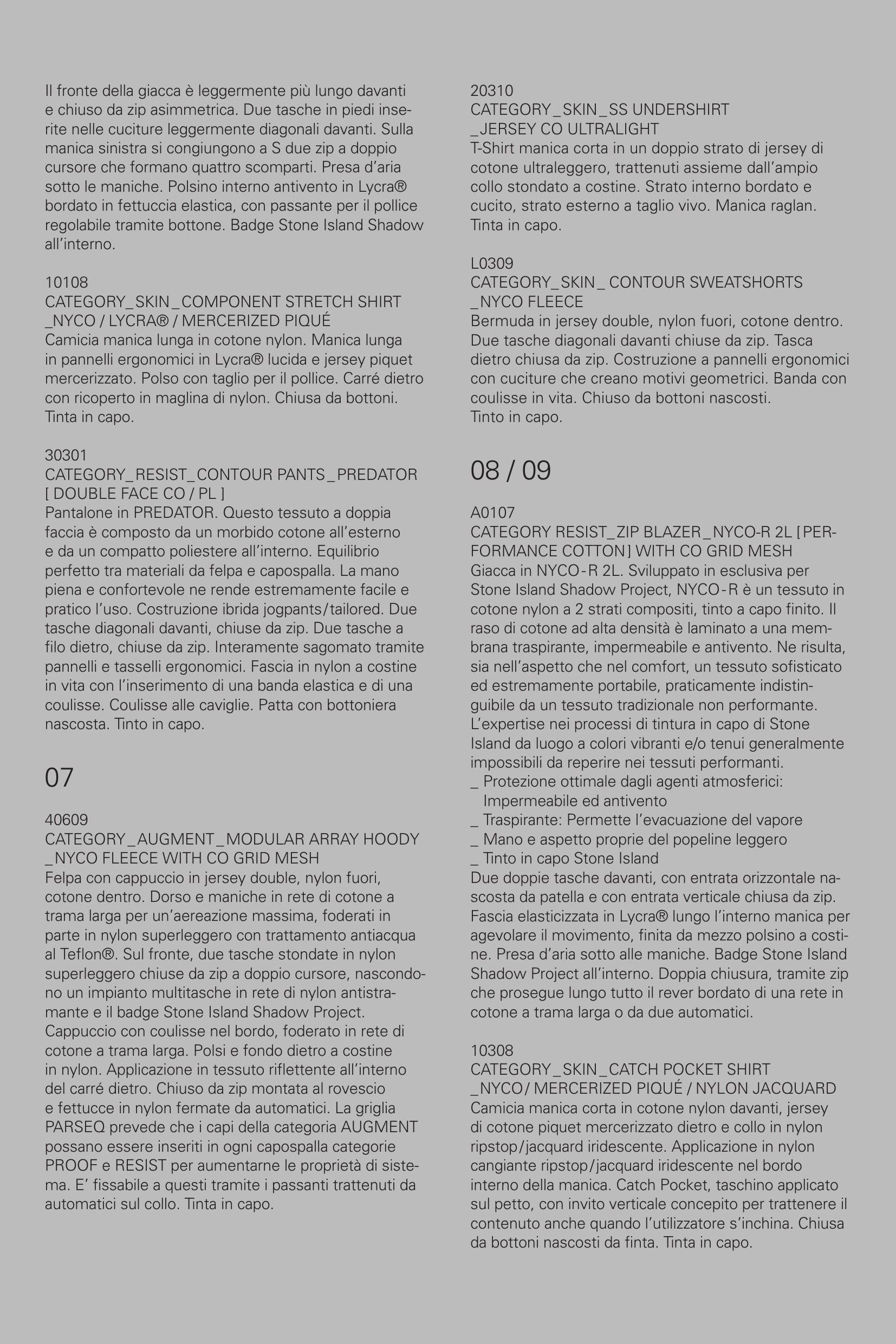 Stone Island Shadow Project SS2011 lookbook, page 42