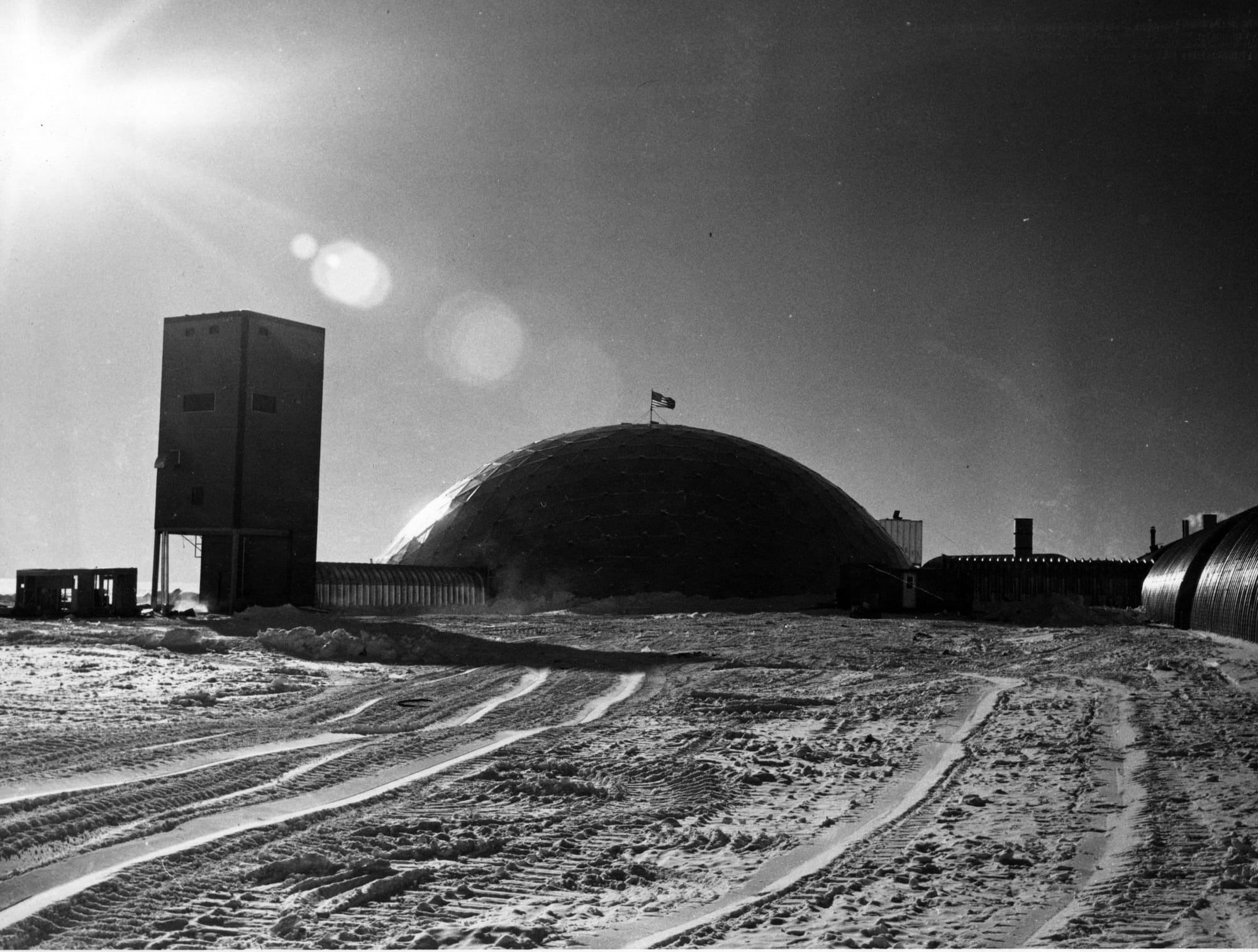 Amundsen-Scott South Pole Station geodesic dome