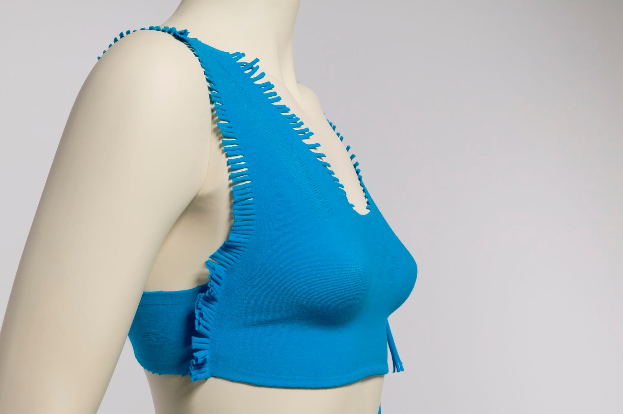 Issey Miyake A-POC blue knit ensemble, 152234.jpg view