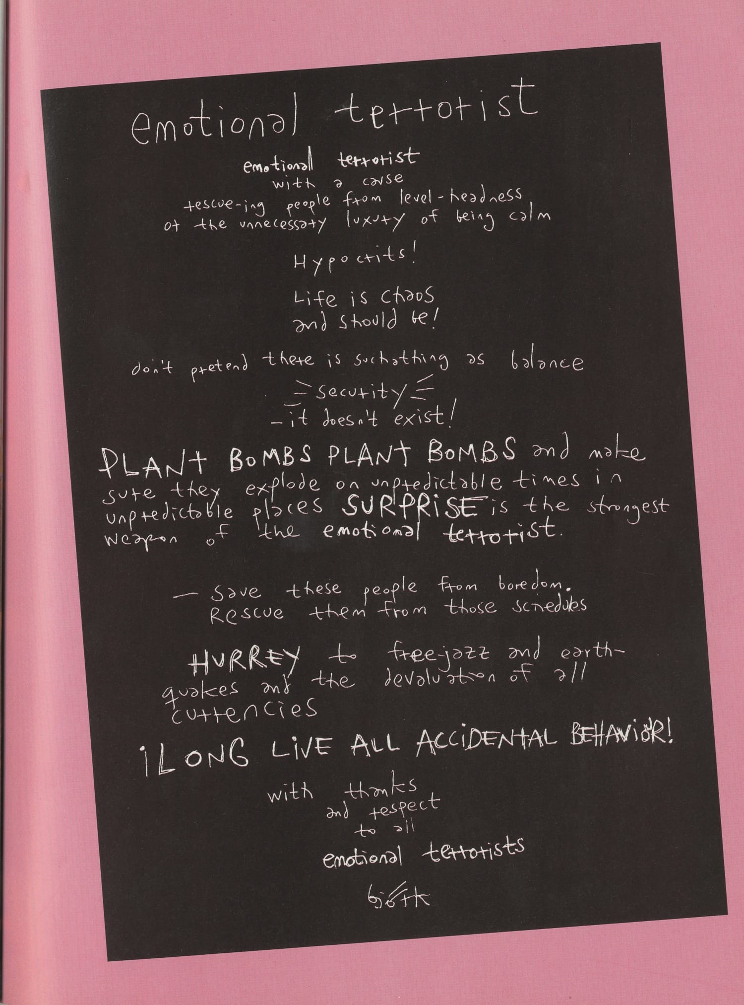 Björk feature, page 30