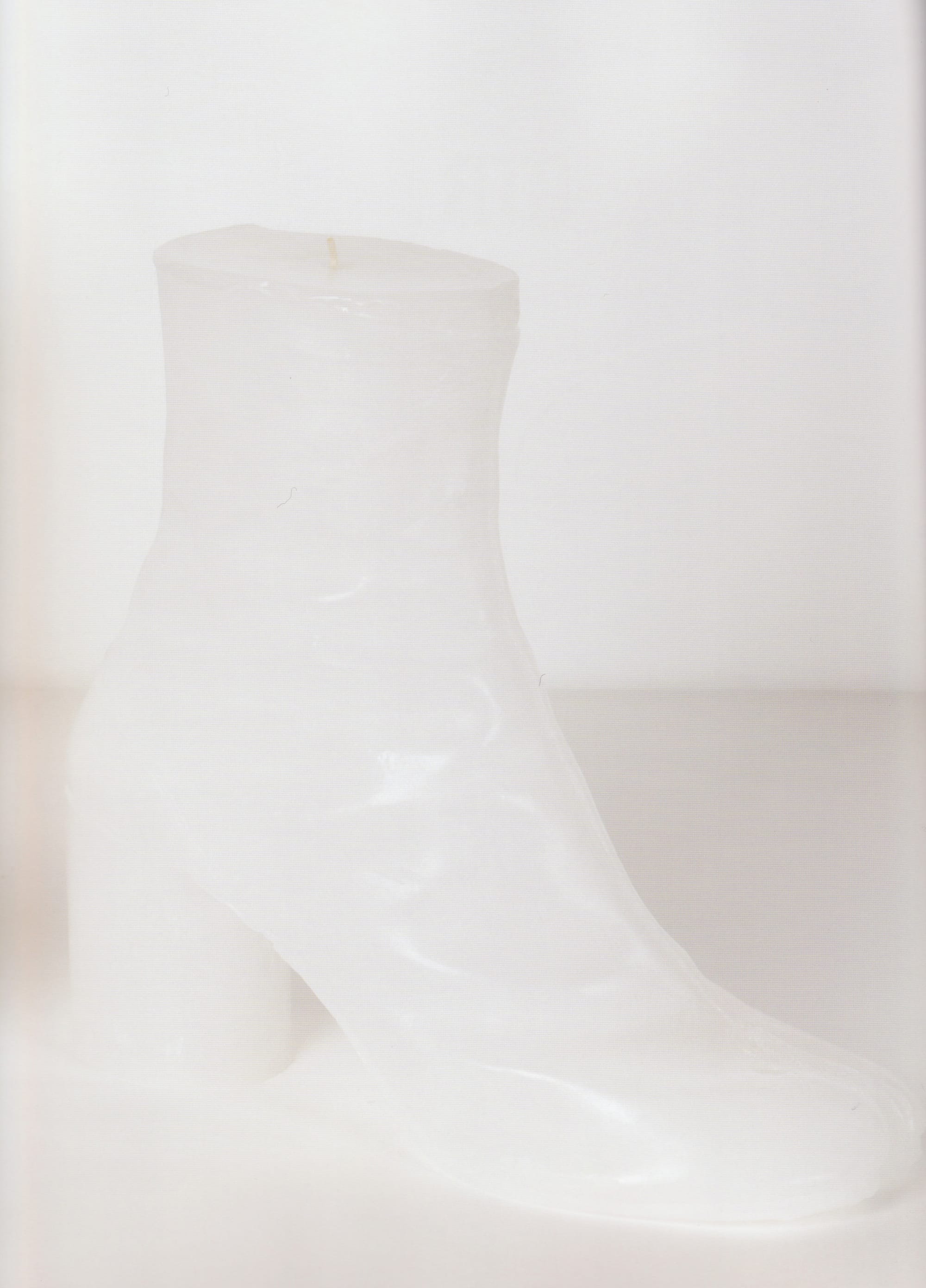 Limited-edition Tabi boot-shaped candle for Maison Martin Margiela's twentieth anniversary.