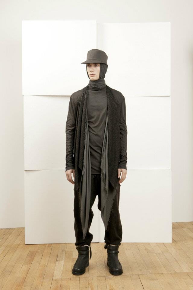 SILENT DAMIR DOMA Autumn/Winter 2012-13 menswear look 5, photographed by Estelle Hanania.