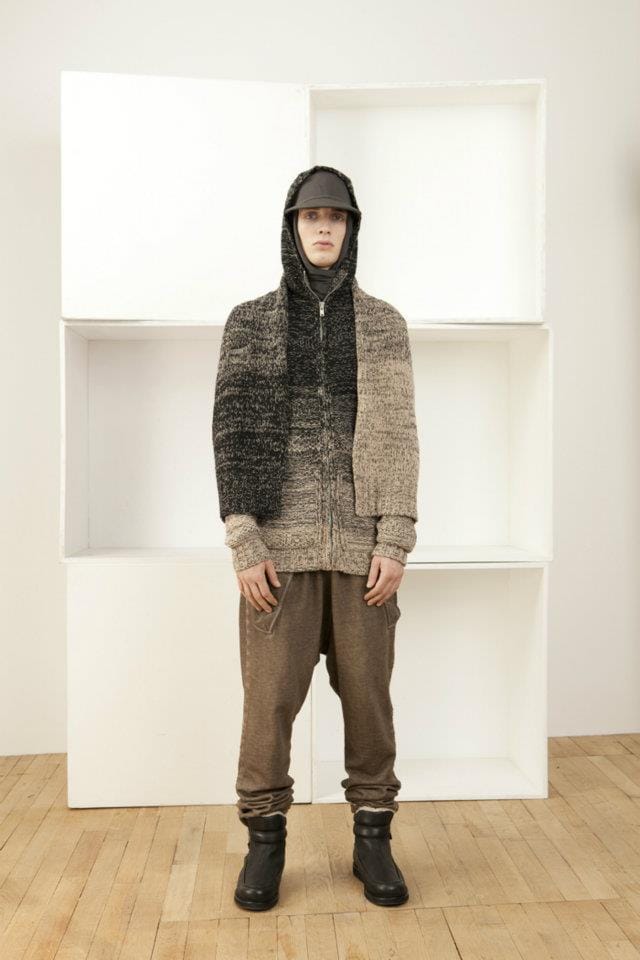 SILENT DAMIR DOMA Autumn/Winter 2012-13 menswear look 6, photographed by Estelle Hanania.