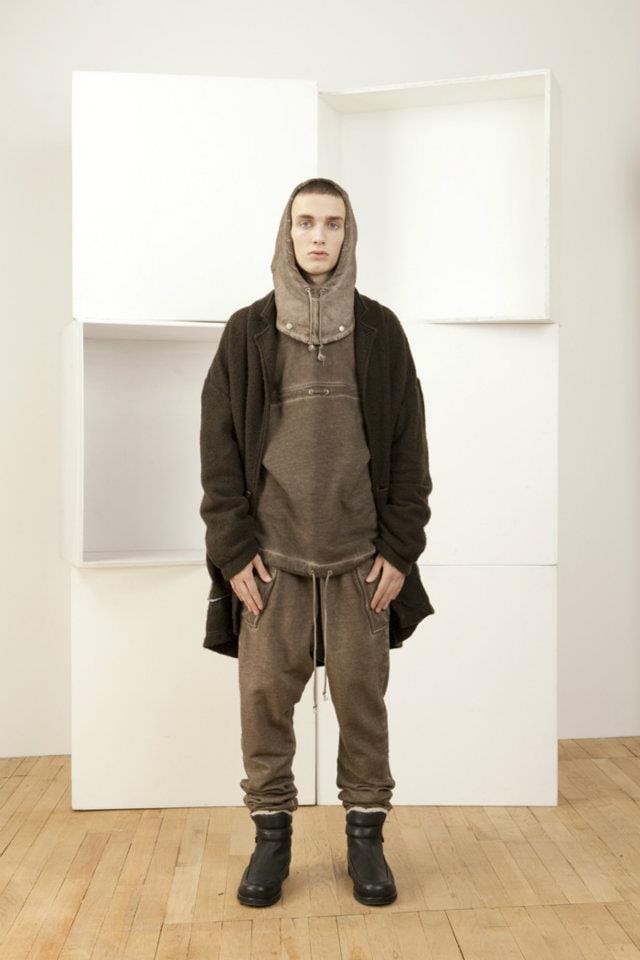 SILENT DAMIR DOMA Autumn/Winter 2012-13 menswear look 7, photographed by Estelle Hanania.
