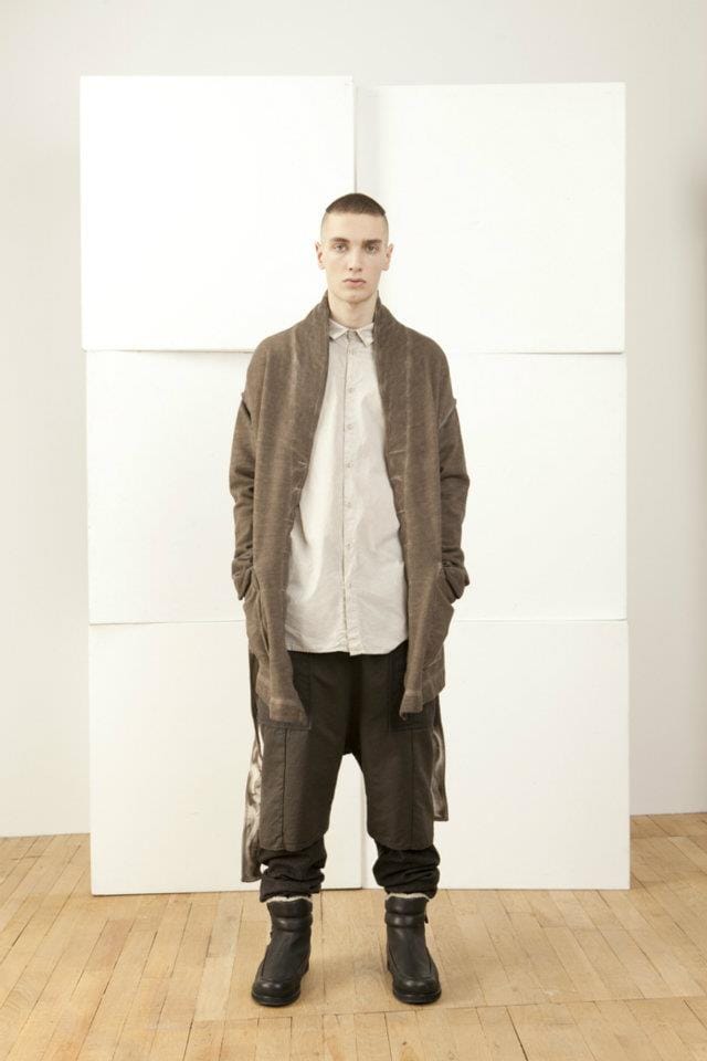 SILENT DAMIR DOMA Autumn/Winter 2012-13 menswear look 8, photographed by Estelle Hanania.