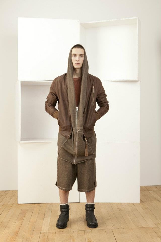 SILENT DAMIR DOMA Autumn/Winter 2012-13 menswear look 9, photographed by Estelle Hanania.