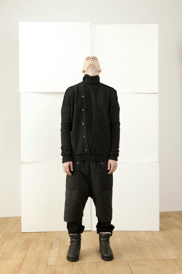 SILENT DAMIR DOMA Autumn/Winter 2012-13 menswear look 15, photographed by Estelle Hanania.