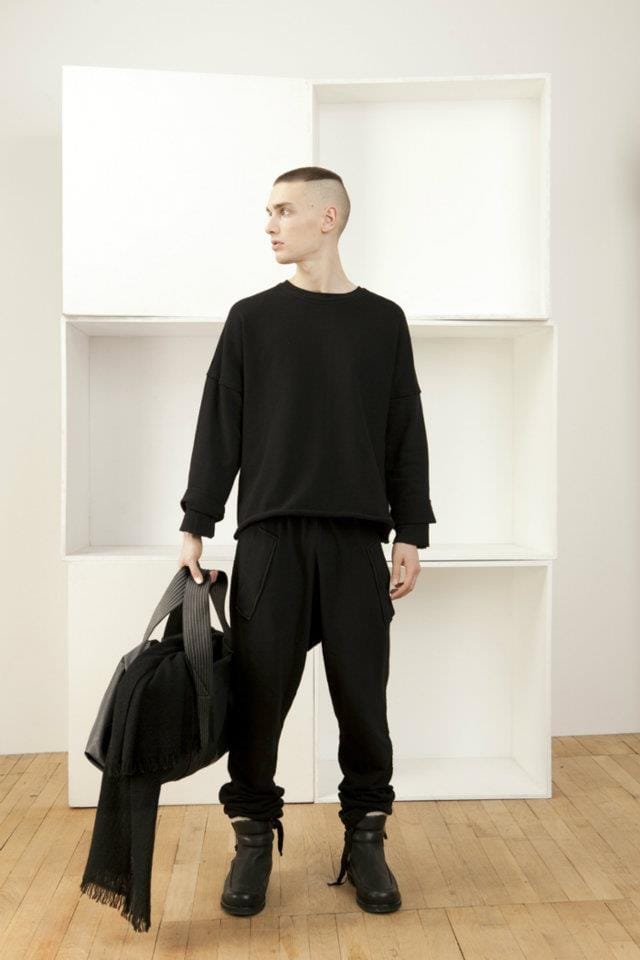 SILENT DAMIR DOMA Autumn/Winter 2012-13 menswear look 16, photographed by Estelle Hanania.
