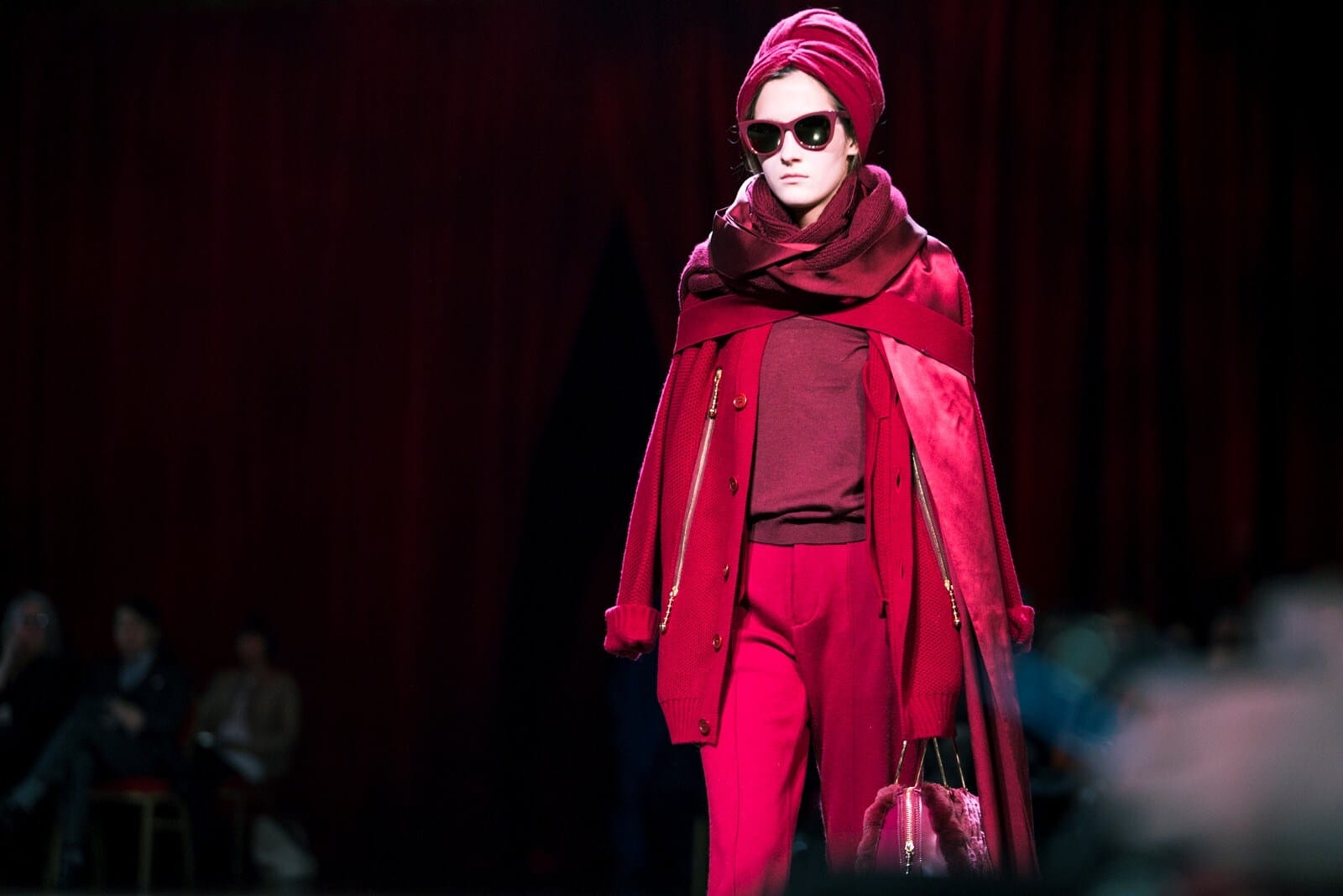 Undercover Autumn/Winter 2014 runway look 10 from Jun Takahashi's fairytale-inspired collection.