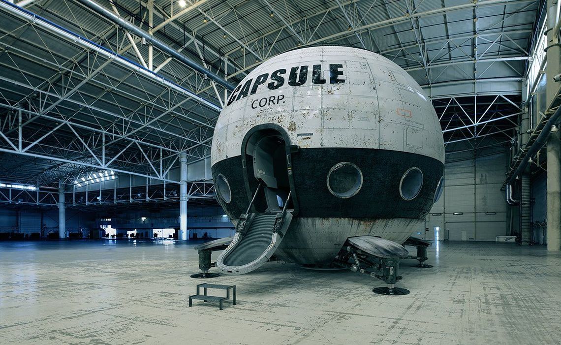Real life Capsule Corp Pod