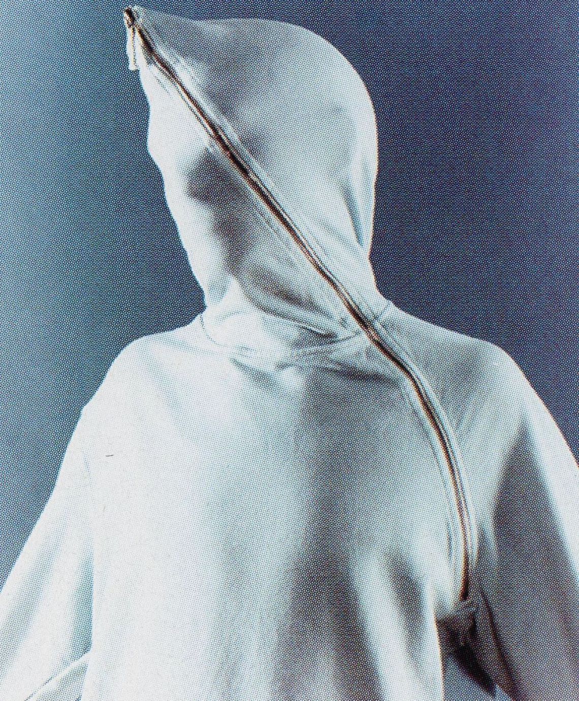 C.P Company full zip hoodie ad scanned from Dutch magazine 2000