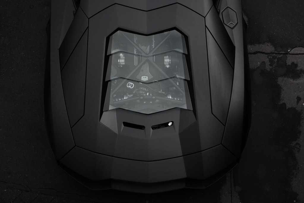 All Black Lamborghini Aventador