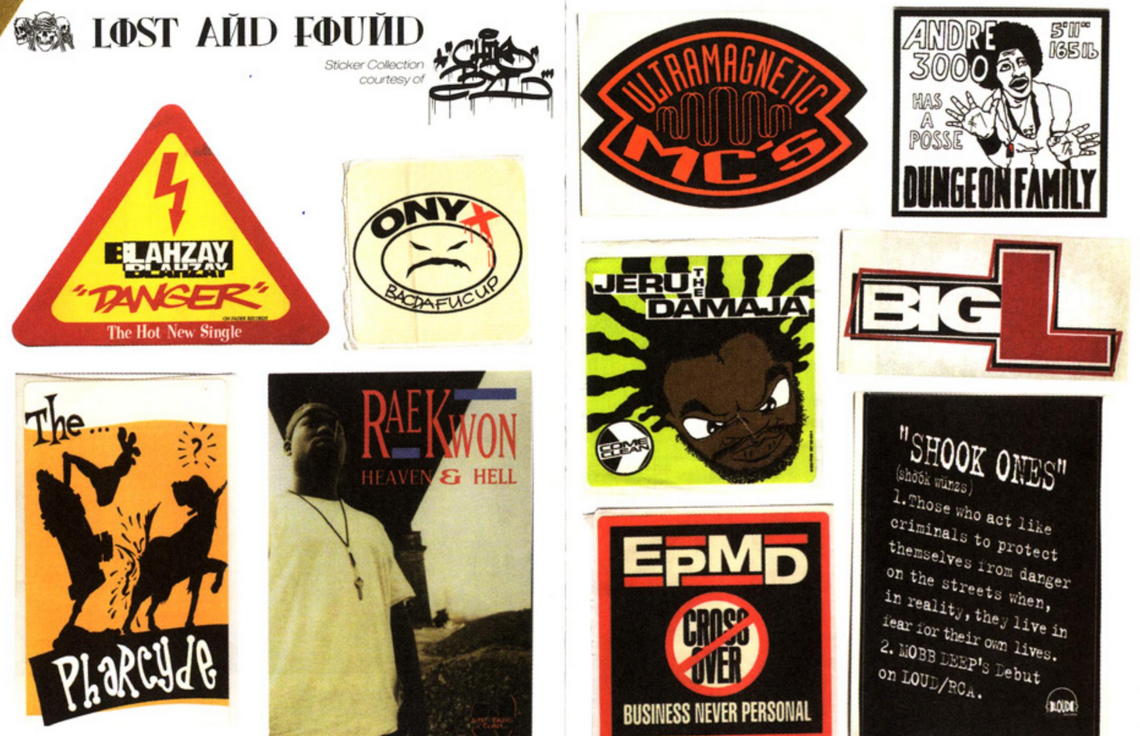 LOST & FOUND SECTION FROM FRANK GRAFFITI MAG