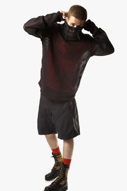 maharishi mesh longsleeve top