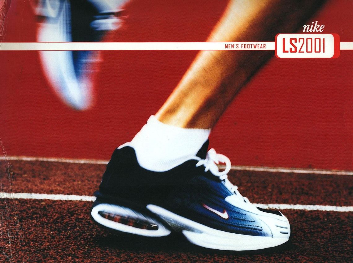 2001 NIKE LS SPRING MEN'S FOOTWEAR CATALOG