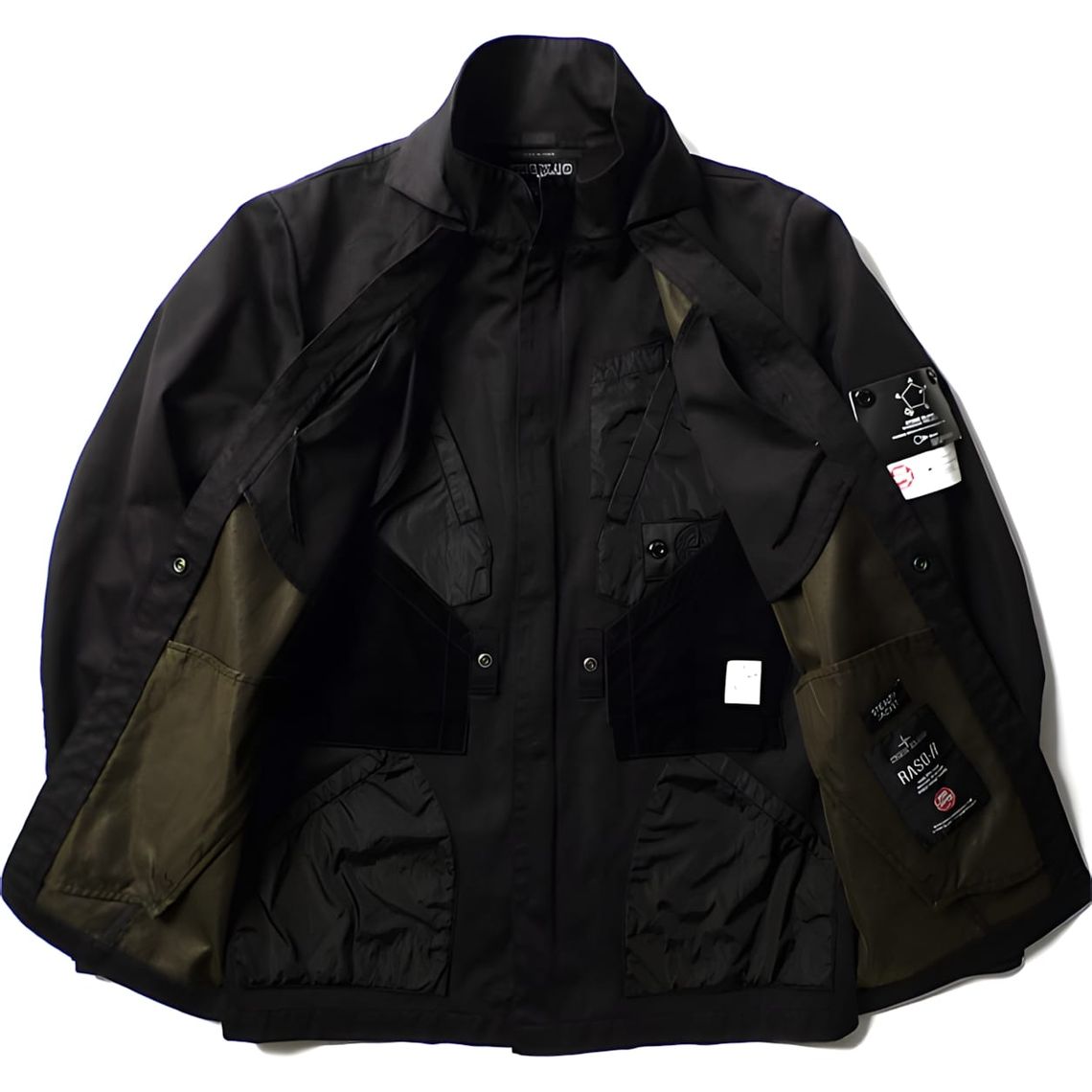 Stone Island Shadow Project 3-Layer Resist Softshell Jacket, product shot on white background.
