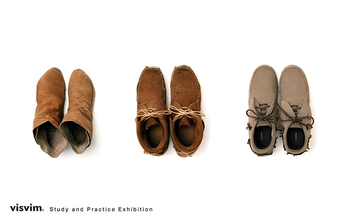 visvim FBT suede moccasin folk craft Vibram outsole Hiroki Nakamura