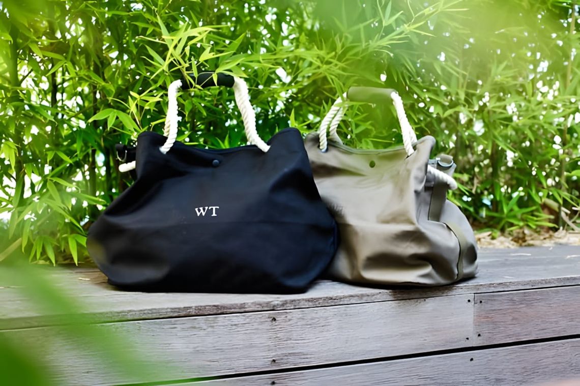WTAPS 11SS Beach Bag canvas tote from Spring Summer 2011 collection