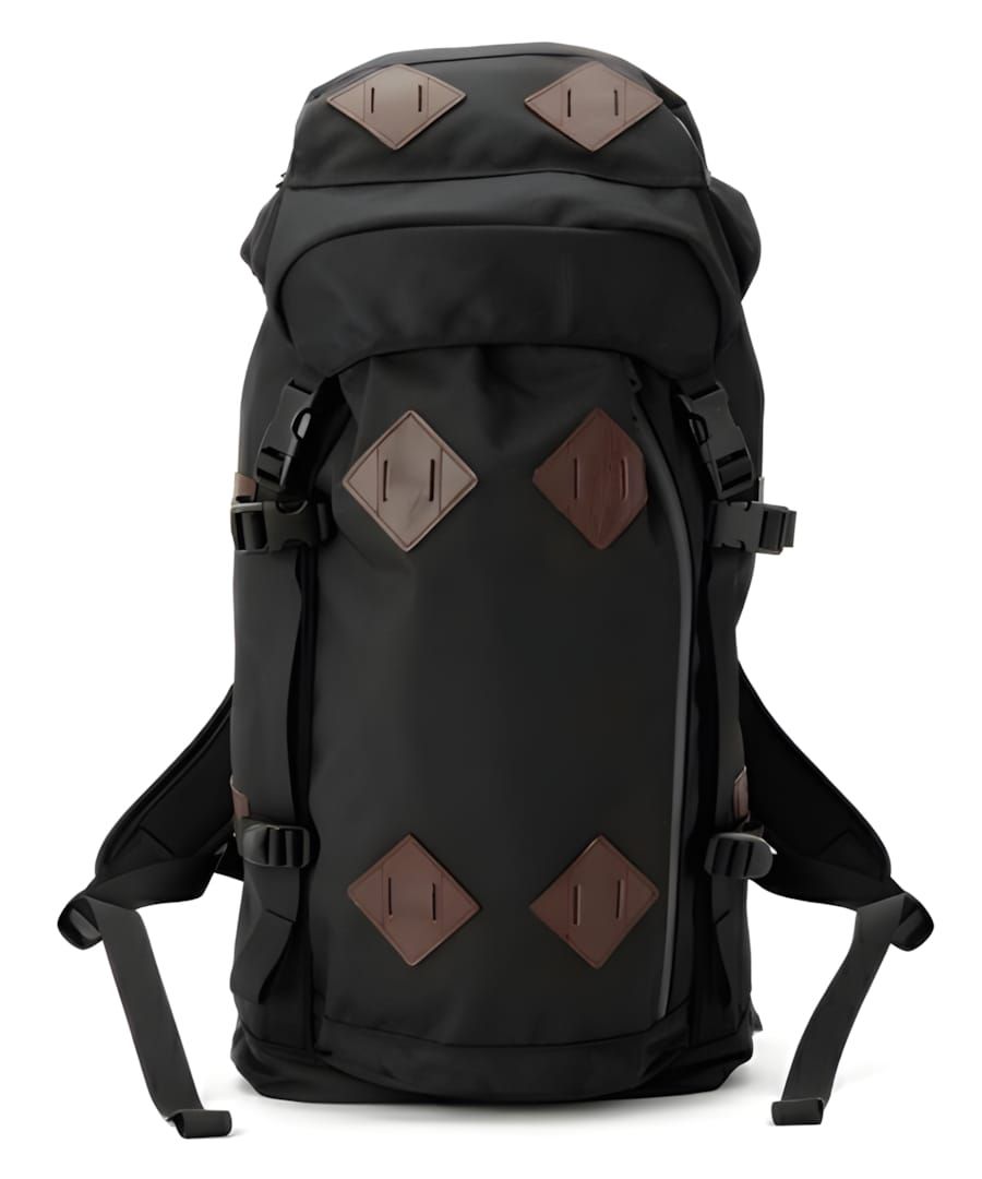 foot the coacher x Porter mountaineering-style backpack in Teflon-coated nylon, Spring/Summer 2011 collaboration.