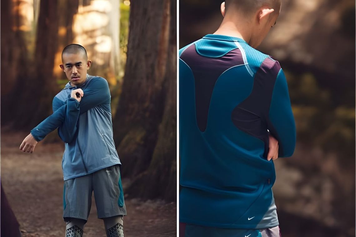 Nike x Undercover Gyakusou Fall/Winter 2012 Autumn Monks technical running apparel in cedar-tree camouflage