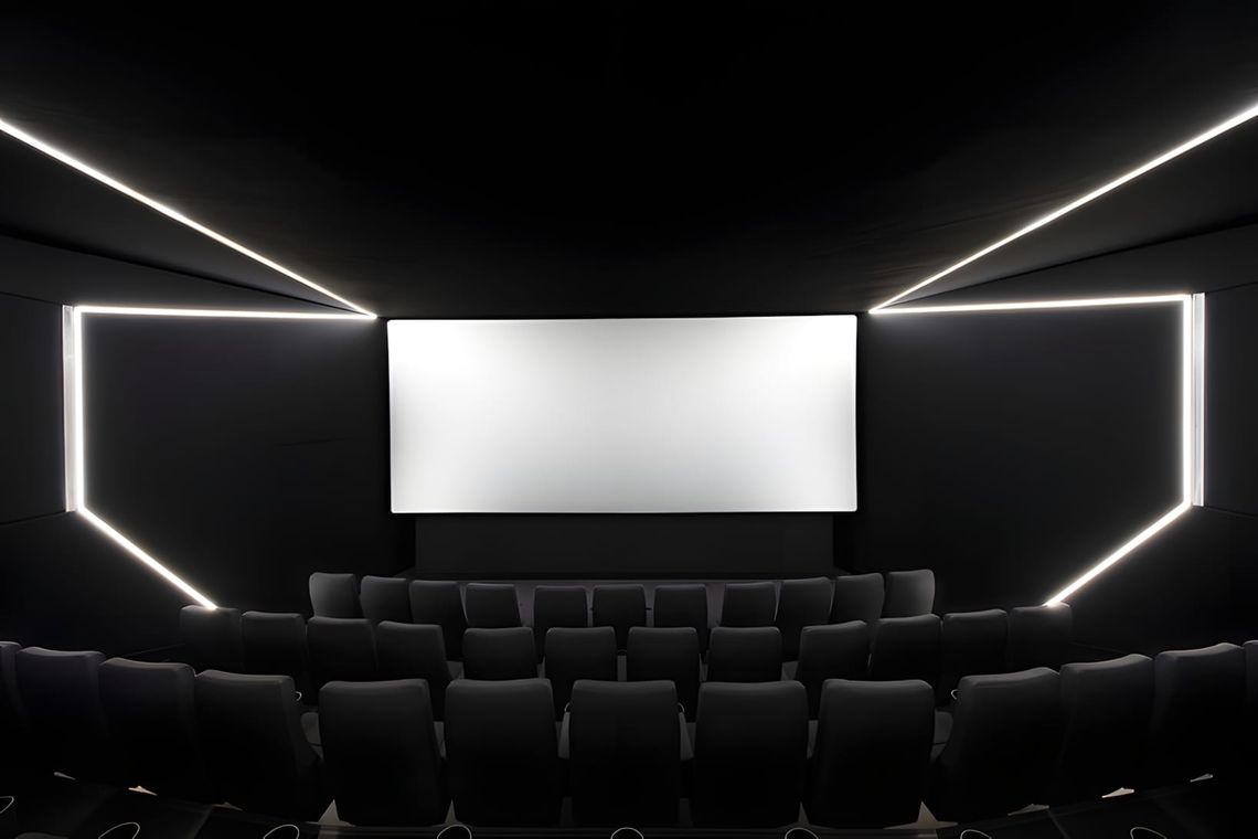 Interior of Filmtheater Weltspiegel Cottbus after renovation by Studio Alexander Fehre, 2012