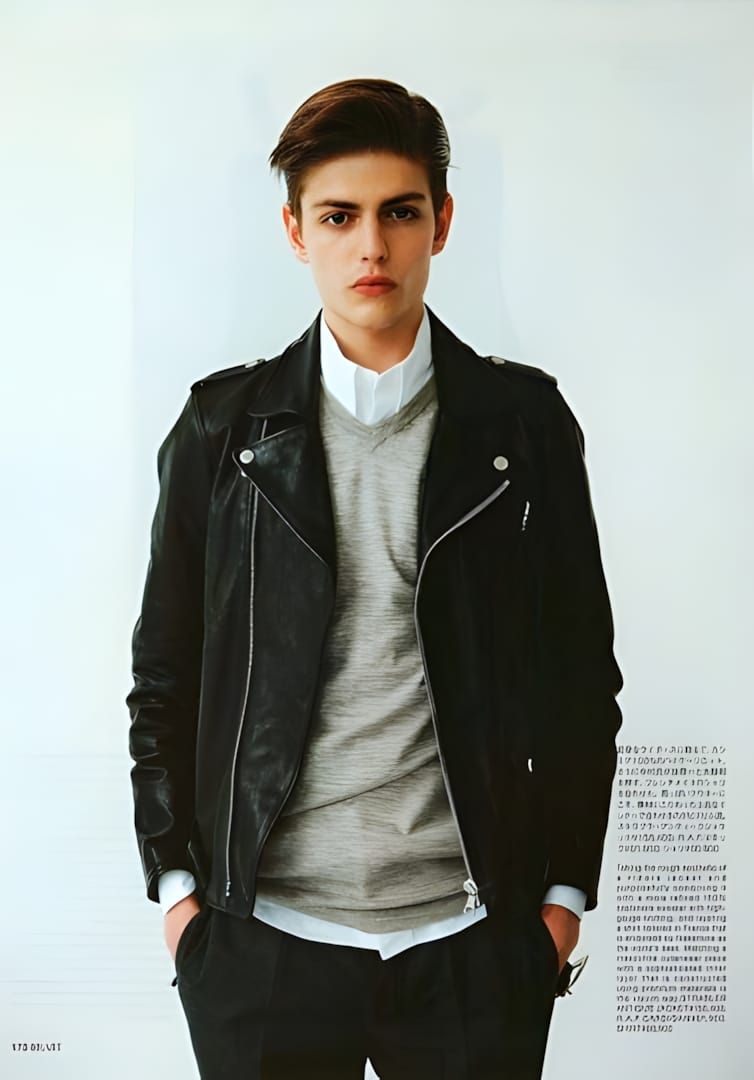 Leather jacket from the visvim Fall/Winter 2012 lookbook