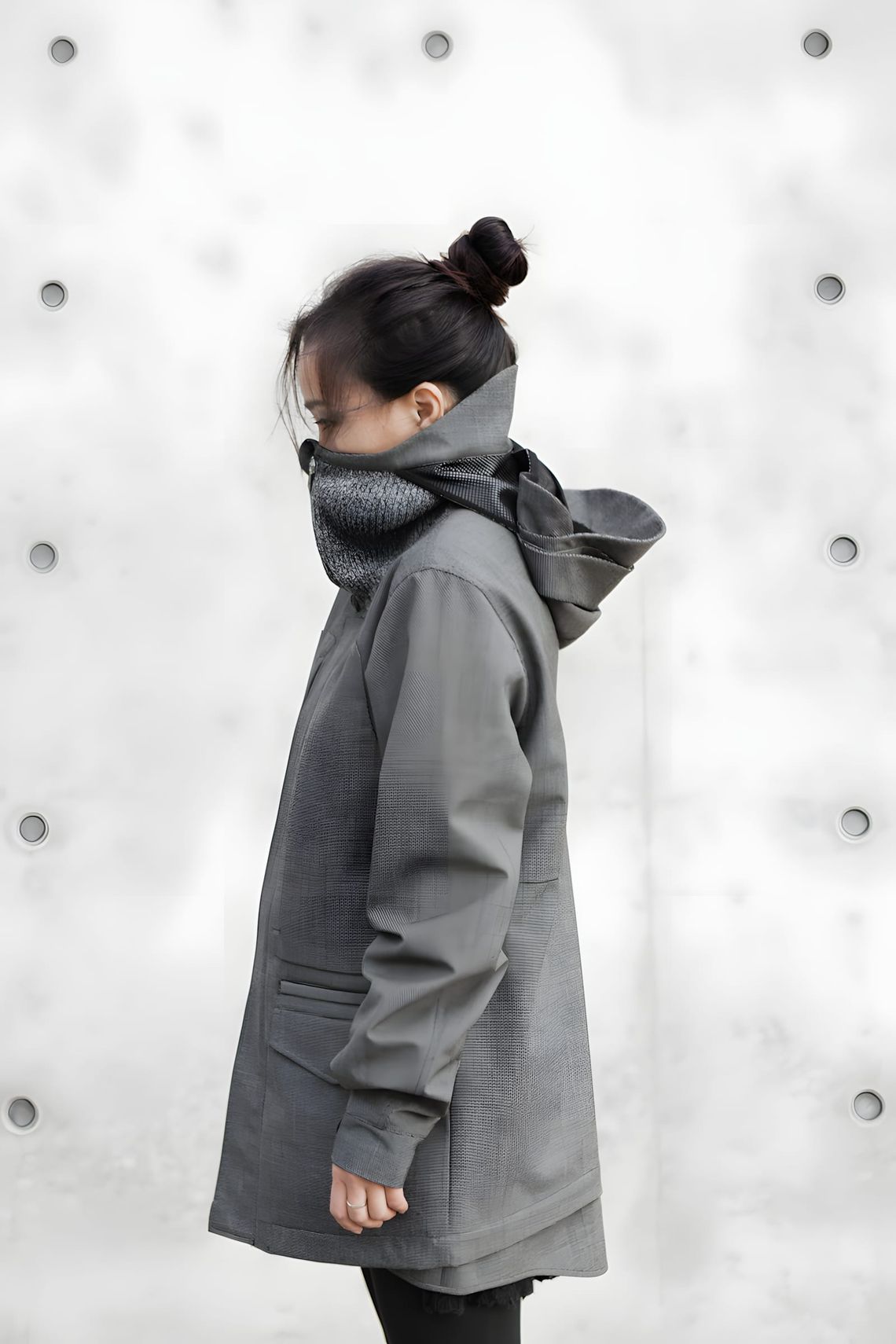 Undercover Diaplex AW2007 garment — thermo-sensitive smart fabric outerwear from Jun Takahashi's Autumn/Winter 2007 collectio