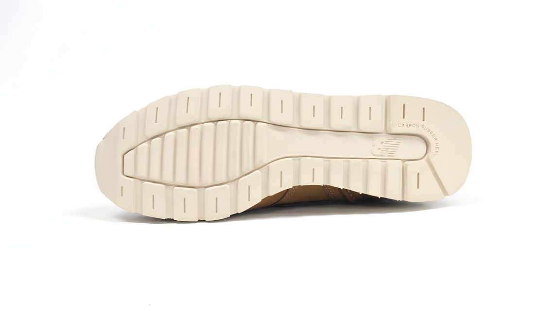 New Balance 996 sneaker in tan and brown suede upper, circa 2011