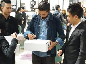 Hiroki in his Visvim Lhamo Shirt