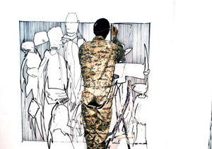 Futura solo show at Magda Danysz Gallery in Paris 2014