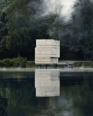 Lake Rotsee Refuge by AFGH Architekten firm