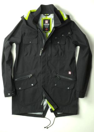 S/DOUBLE 3PLY FISHTAIL SHELL JACKET