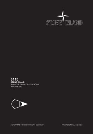 Stone Island Shadow Project AW '009 '010 Lookbook