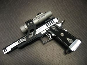 Competition Pistol with Optic