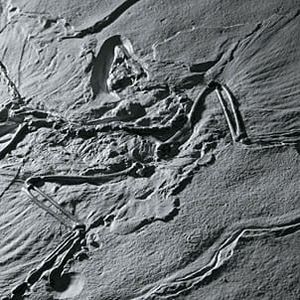 Textured Grey Surface Detail