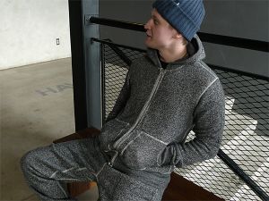 wings + horns Large Loop Terry Fleece Sweatsuits