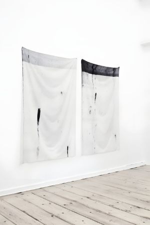 Lili Dujourie — Draped Canvas Wall Works